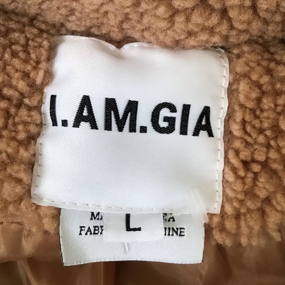 I. AM. GIA Pixie Teddy Coat - Picture 4 of 6